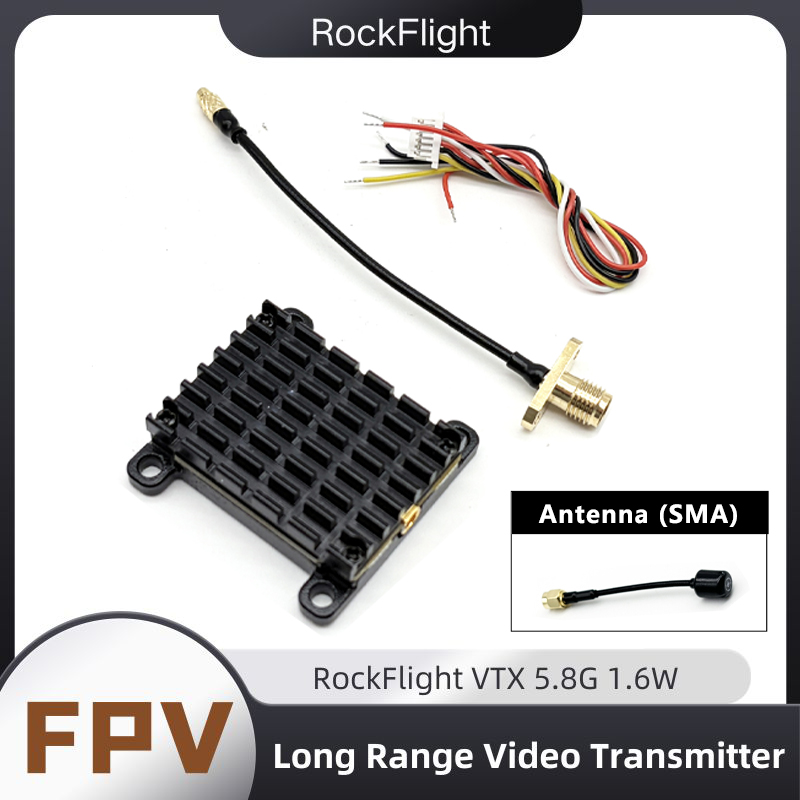 Receiver Rc Drone - RockFlight TX663 VTX 5.8G 48CH PitMode25mW/200mW/1000mW/1600mW出力
