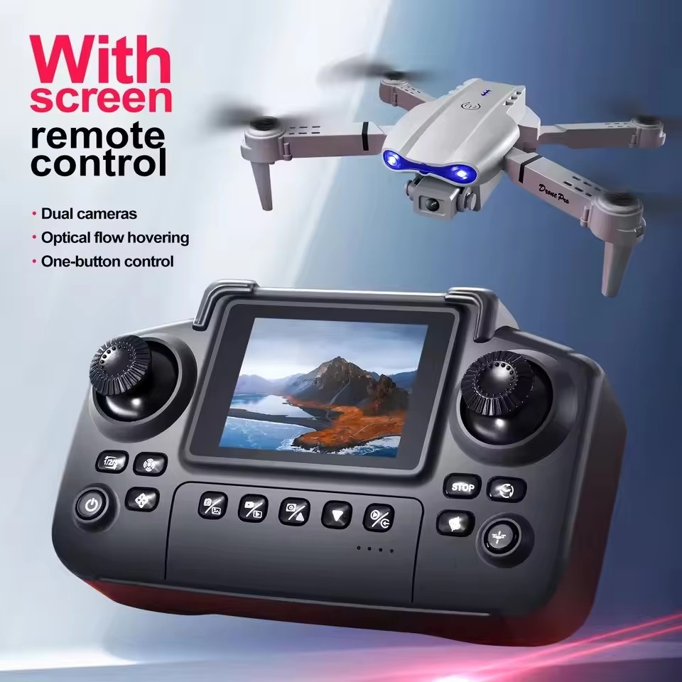 Drone E88Pro Rc 4K - 2026 プロフェッショナルドローン 4K 広角 HD 1080P