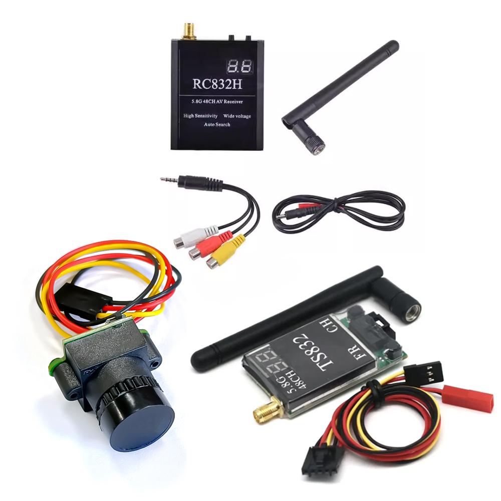 Drone Rc Harness - TS832 レシーバー +RC832 +1000TVL カメラ 48CH