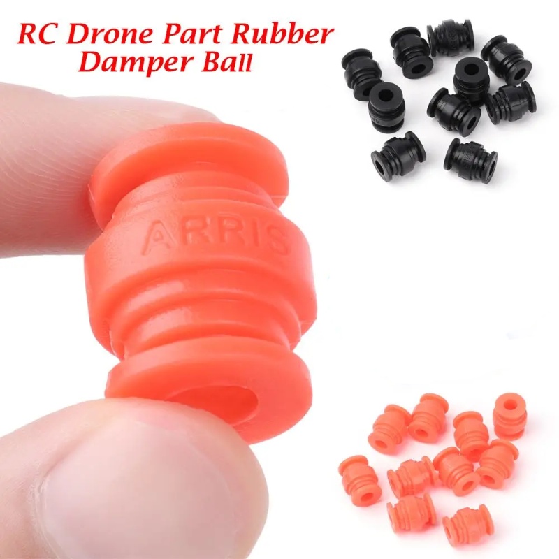 Drone With Rc Remote - 防振ラバーダンパー,f4 f7フライトコントローラーfpvクワッドコプターrcパーツ用シリコンマウント衝撃ボール,ロットあたり4個