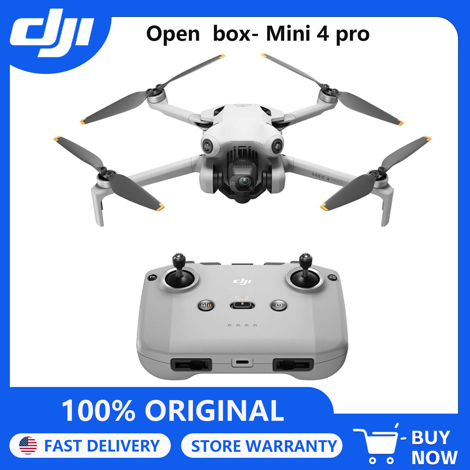 Drone Dji Rc Mini 3 Pro - 開封済み-DJI ドローン Mini 4 Pro (DJI
