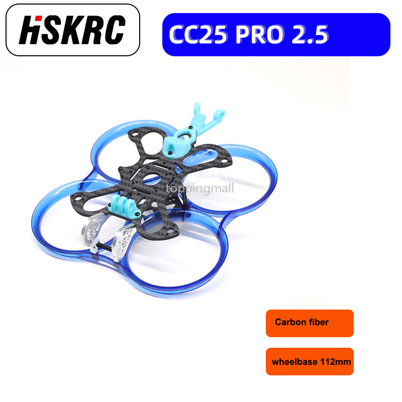 3D Printed Drone Part - Hskrc-Drone Ccc25pro 2.5インチ,カーボンファイバー,112mm mm mm,3Dプリント付き,o3用,トランク内のアバター