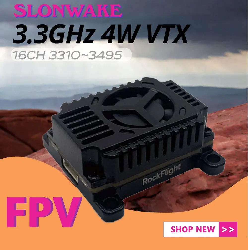 SLONWAKE FPV 3.3G 16CH 4000mW  - Receiver Rc Drone のレビューと価格