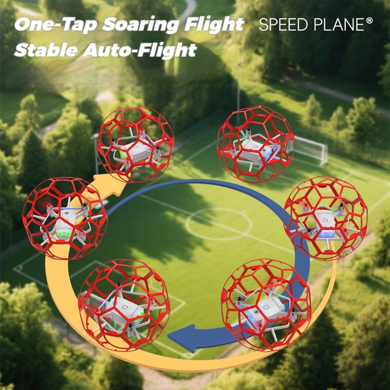 RCフライングボールドローン クアッドコプター 3Dフリップ - Drone Ball Rc のレビューと価格