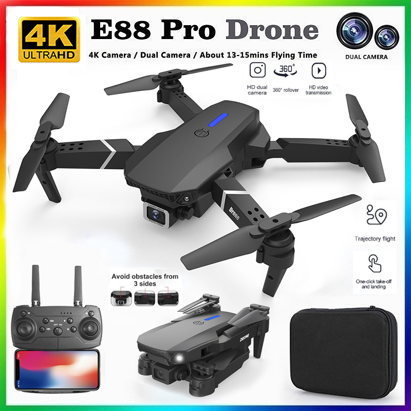 2026年新型 E88 プロ仕様 HD 4K RCドローン  - Drone E88Pro Rc 4K のレビューと価格
