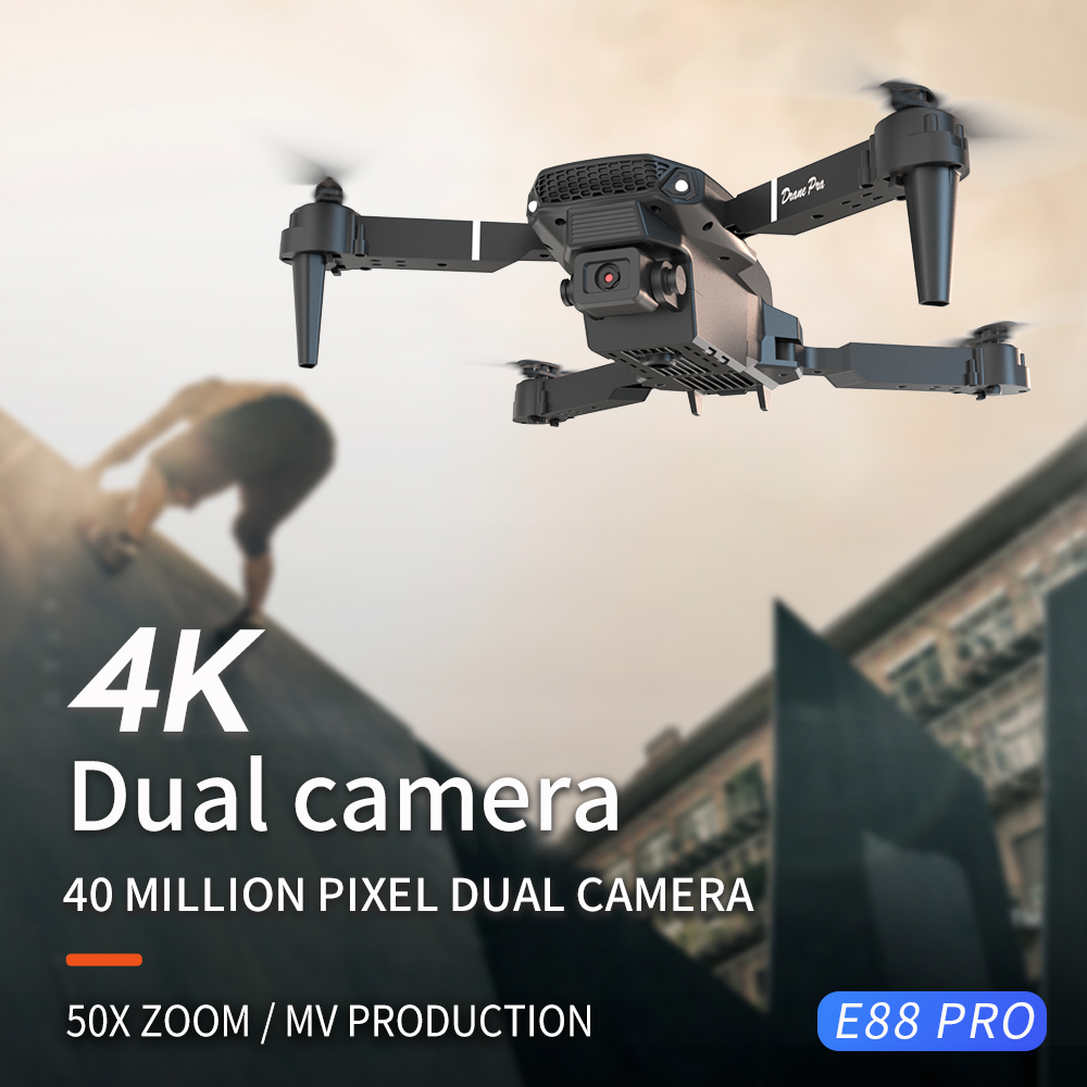 2026年新型 E88 プロ仕様 HD 4K RCドローン  - Drone E88Pro Rc 4K のレビューと価格