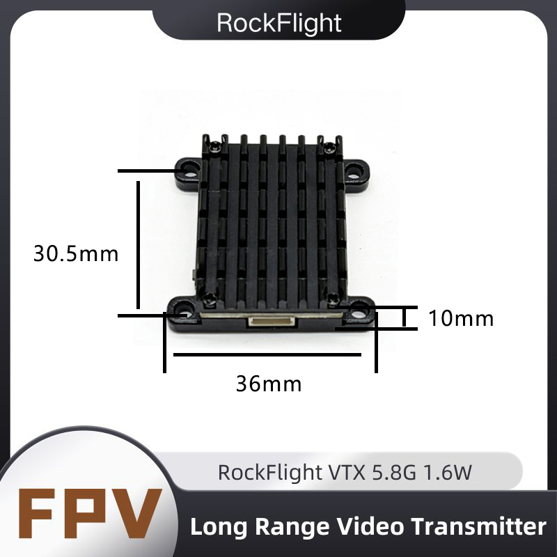 RockFlight TX663 VTX 5.8G 48CH - Receiver Rc Drone のレビューと価格