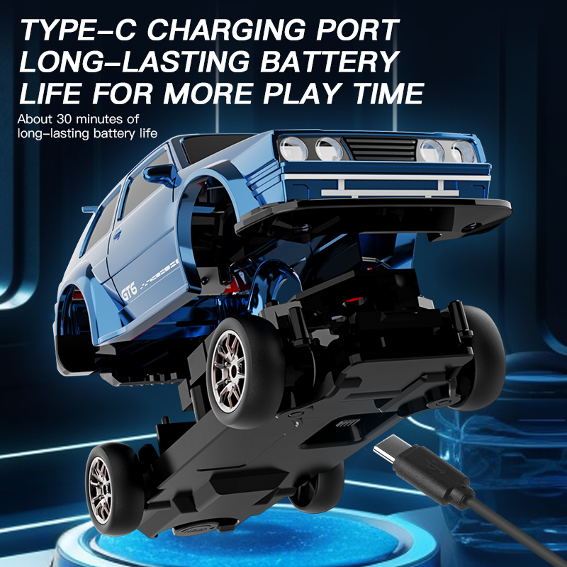 KF30 1:43 4WD RCカー ジャイロスコープ＆デュ - Drone Lidi Rc のレビューと価格