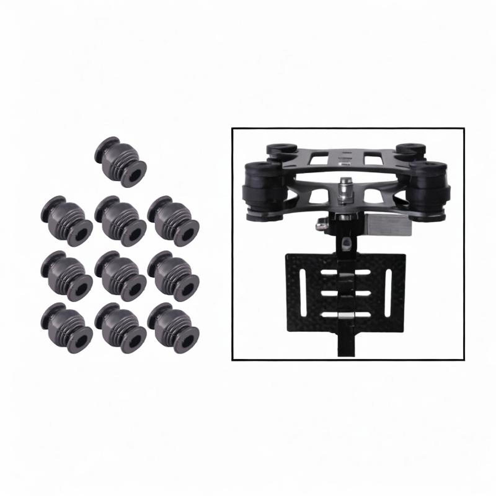10 個のダンピングラバーボール ソフトラバーダンパーボール - Drone Ball Rc のレビューと価格