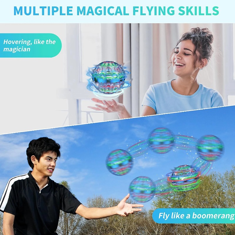 2026 AIフライングオーブボールトイ ギャラクシーコズミ - Drone Ball Rc のレビューと価格