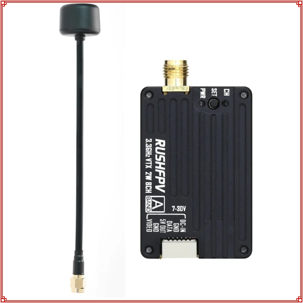 2026年新型 RUSHFPV 3.3G 2W VTX送信機 - Receiver Rc Drone のレビューと価格