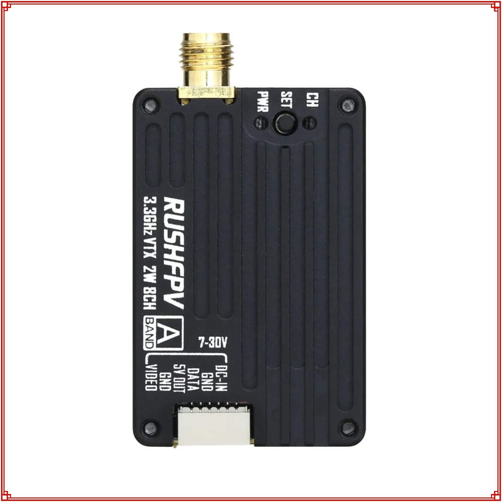 2026年新型 RUSHFPV 3.3G 2W VTX送信機 - Receiver Rc Drone のレビューと価格
