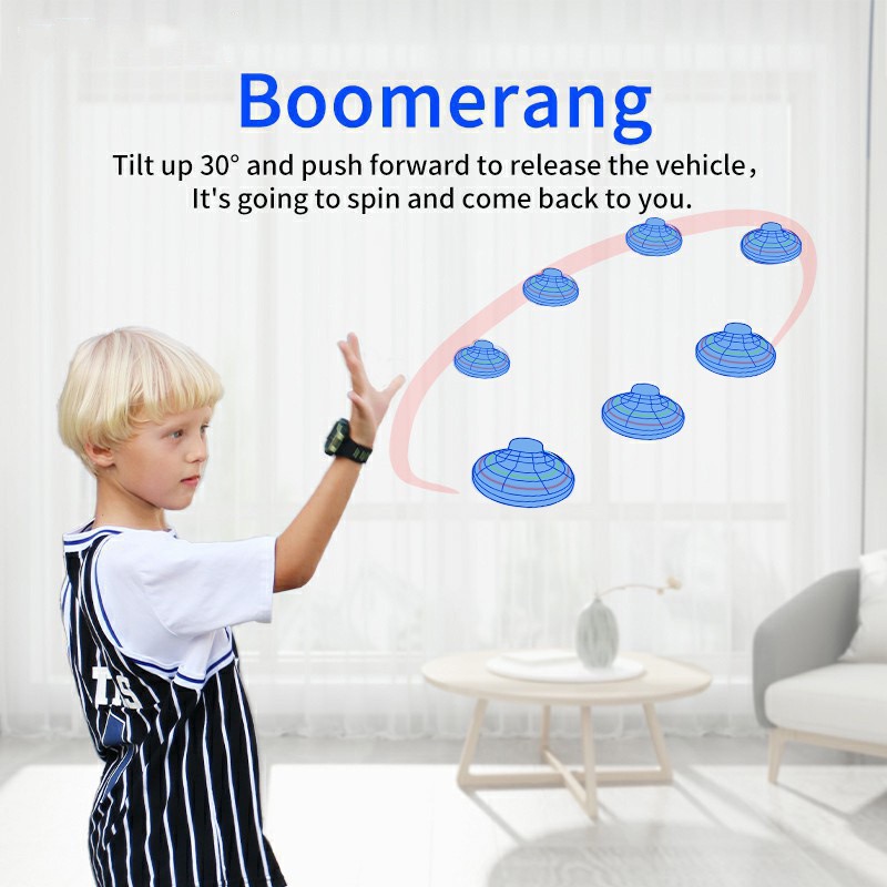 フライングボールブーメランフライオーブマジックLEDライト付 - Drone Ball Rc のレビューと価格