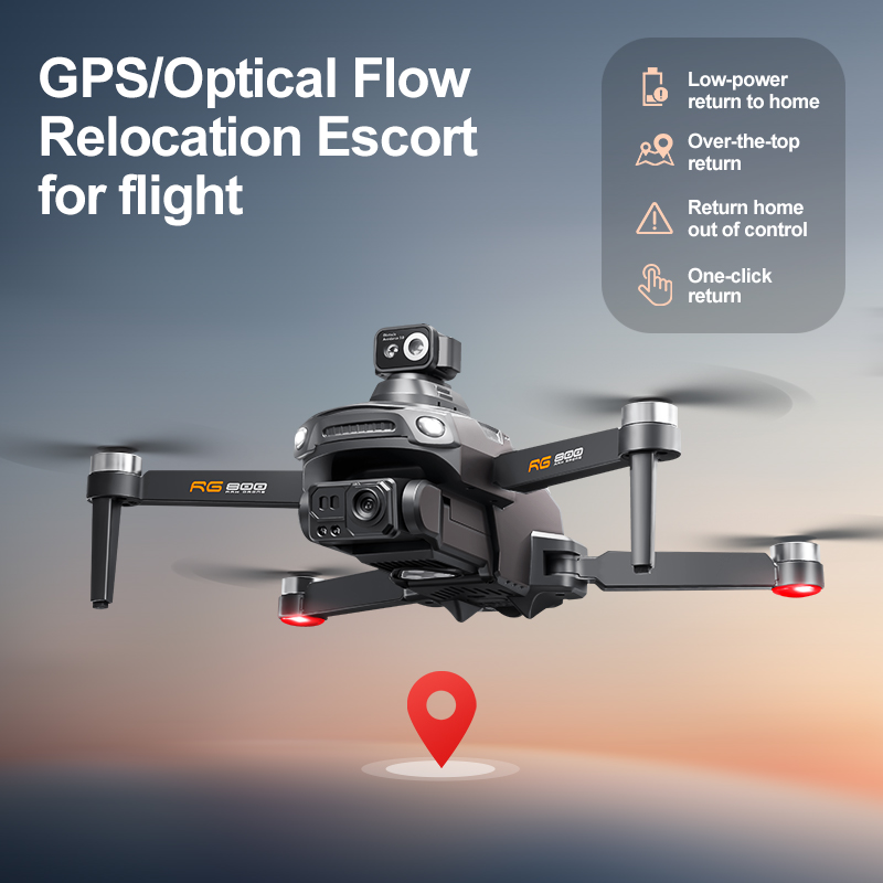 RG800 MAX GPSドローン プロ仕様 8Kカメラ搭載 - Drone Rc Harness のレビューと価格