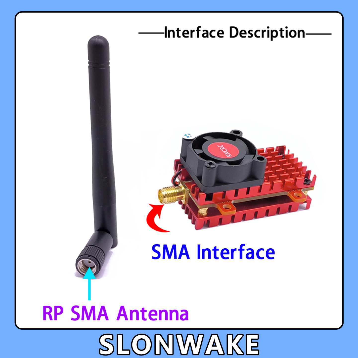 SLONWAKE 5.8G 2W VTX FPV 1800T - Drone Rc Harness のレビューと価格