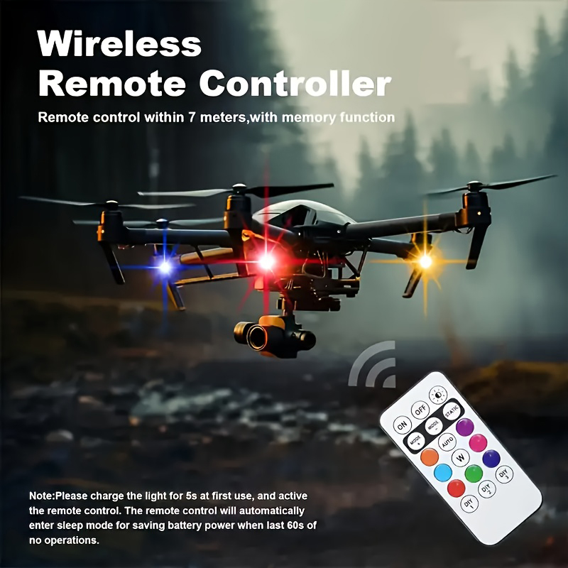 1-10 個オートバイ LED 航空機ストロボライトドローン - Drone Aircraft Jjrc のレビューと価格