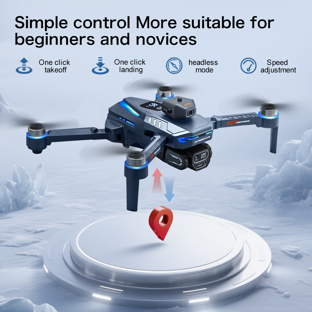 オリジナルGT8ドローン 8Kプロフェッショナルデュアルカメ - Drone E88Pro Rc 4K のレビューと価格