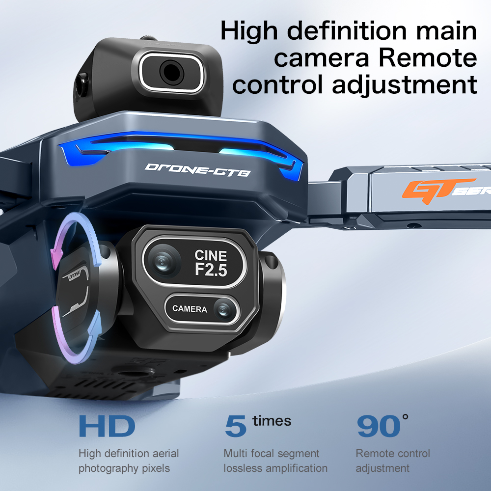 NEW GT8 HD RCドローン 4Kプロフェッショナルデ - Drone E88Pro Rc 4K のレビューと価格