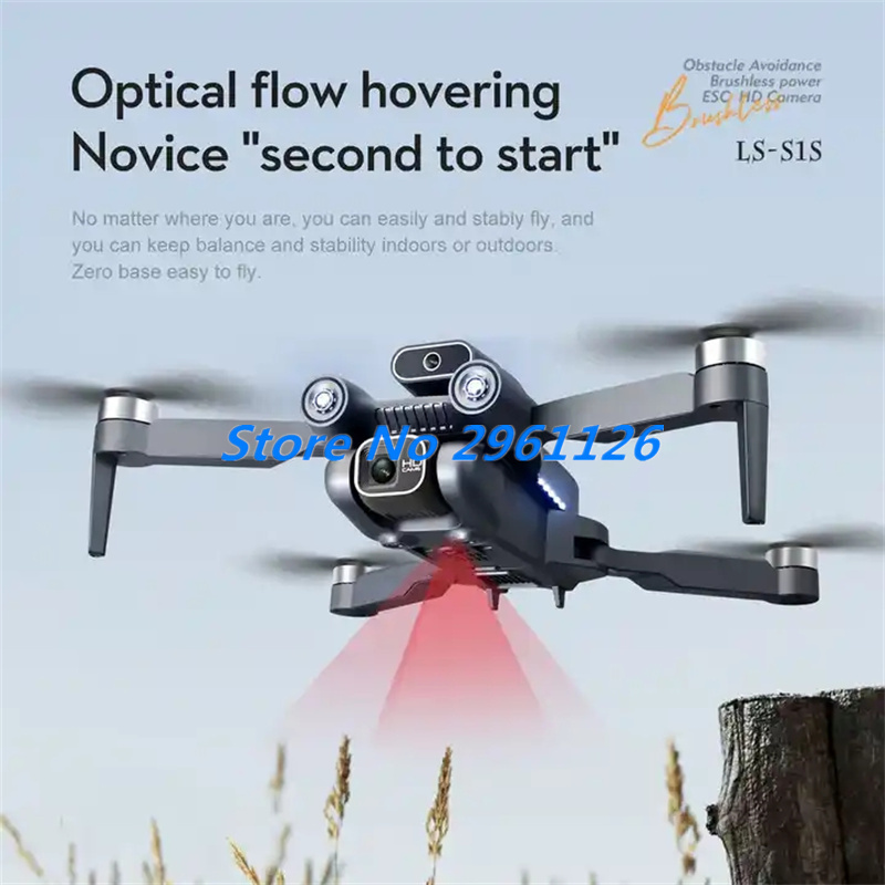 折りたたみ式リモートコントロールドローン,ブラシレス,eis - Drone Rc S1S のレビューと価格