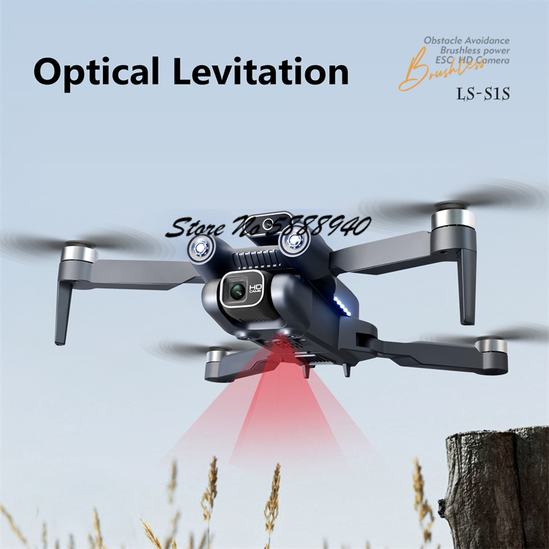 6K光学フロー ブラシレス 折りたたみ式 リモコン ドローン - Drone Rc S1S のレビューと価格