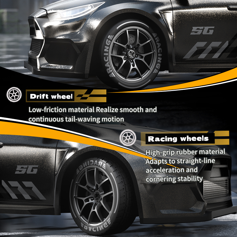 4WD RCドリフトカー 1:24スケール 2.4Gリモコン - Drone Lidi Rc のレビューと価格