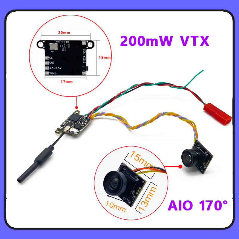 SLONWAKE 5.8G 1200TVL FPV カメラ  - Receiver Rc Drone のレビューと価格