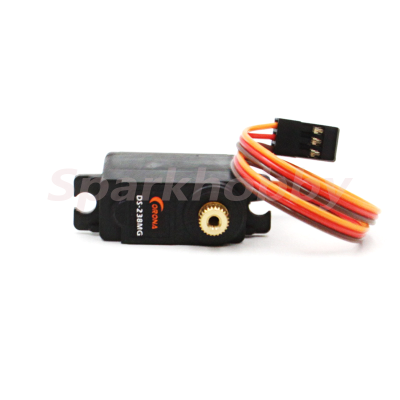 1pc/2個/4個コロナDS-238MG金属ギアデジタルサー - Drone Ball Rc のレビューと価格