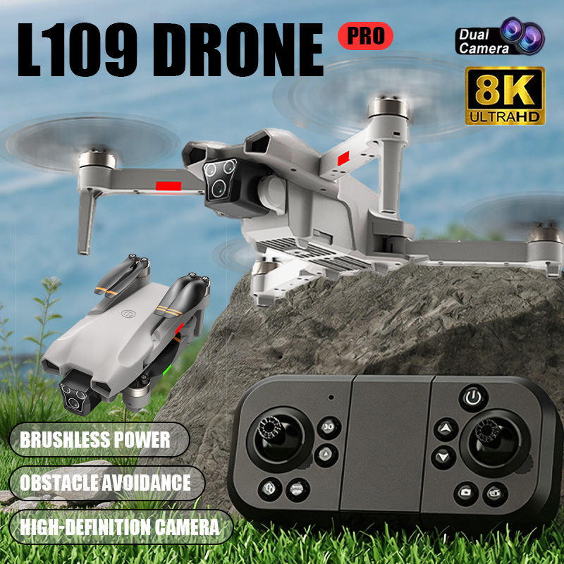 新型ホットL017プロドローン ブラシレス 3Dロール 36 - Drone Rc Harness のレビューと価格