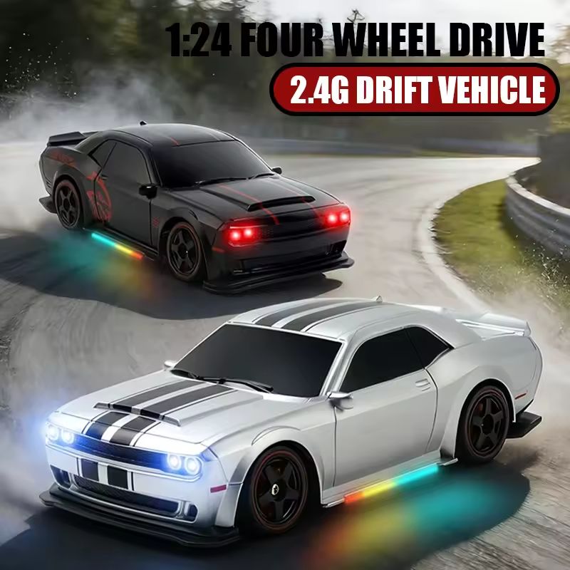1/24 4WD RCドリフトカー 2.4GHz高速リモコン - Drone Lidi Rc のレビューと価格