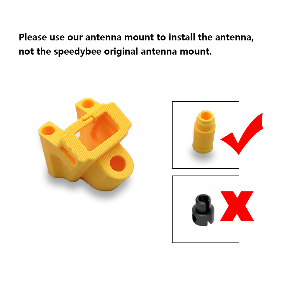 PhiSital 3Dプリントパーツ TPUホルダー 固定ブ - 3D Printed Drone Part のレビューと価格
