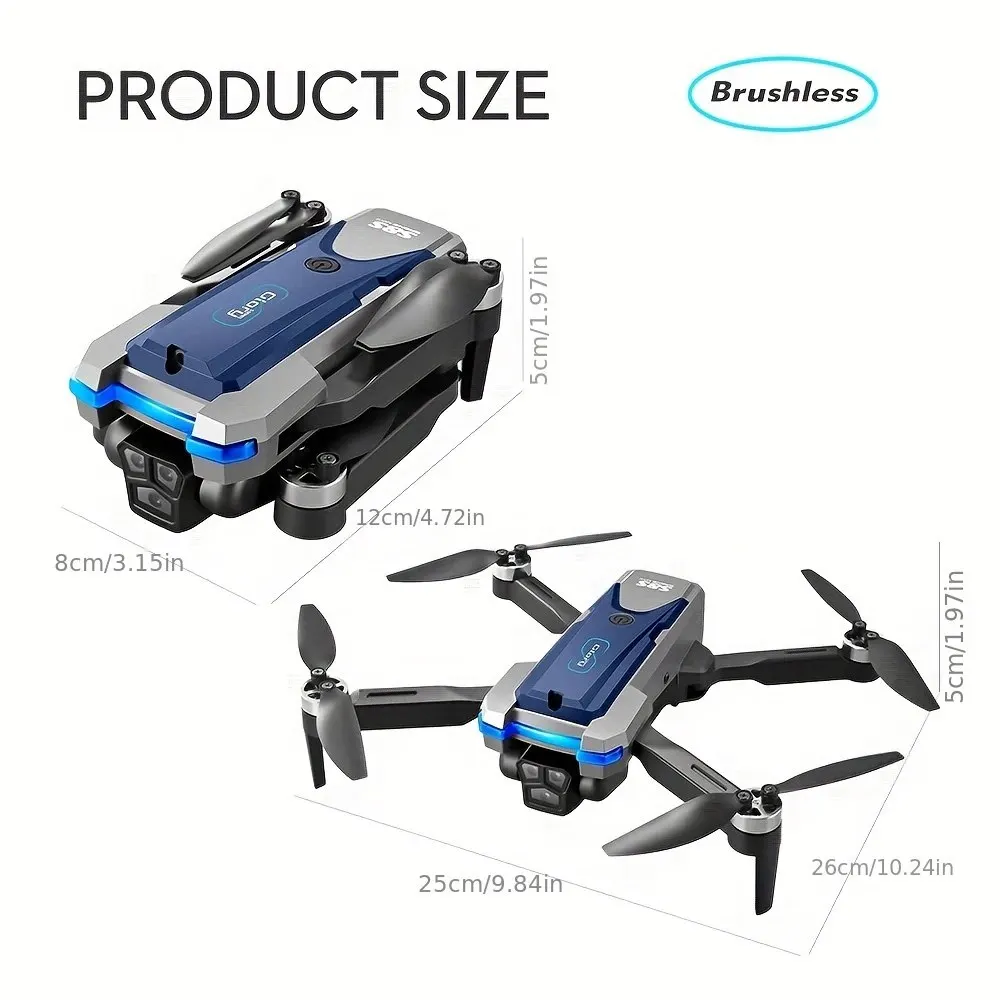 折りたたみ式リモートコントロールドローンRCS8S GPS, - Drone Rc Harness のレビューと価格