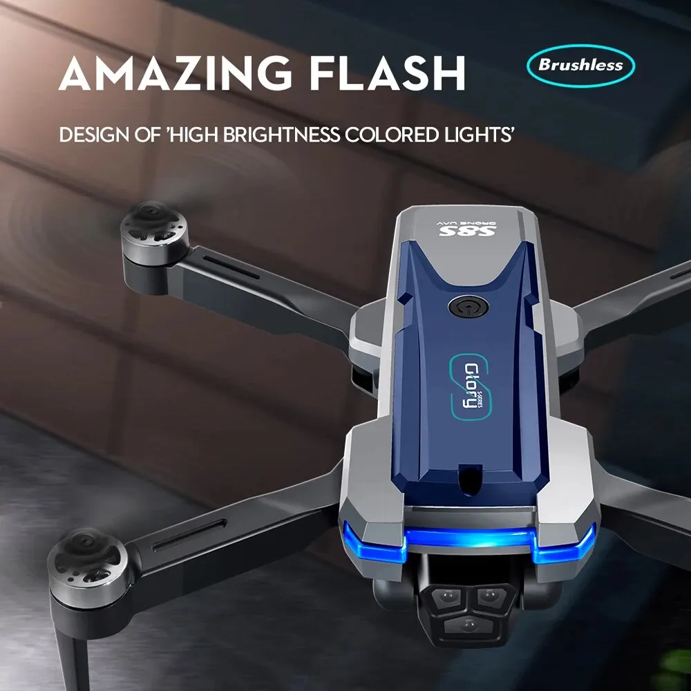 折りたたみ式リモートコントロールドローンRCS8S GPS, - Drone Rc Harness のレビューと価格